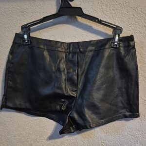 Victoria's Secret Black High Waist Shorts